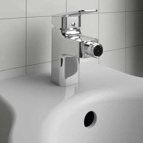 Ideal Standard CeraPlan - Miscelatore per lavabo, con doccetta bidet, cromo  BD231AA